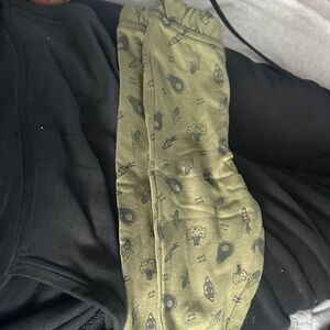 Little Wonders Olive Textured Pants